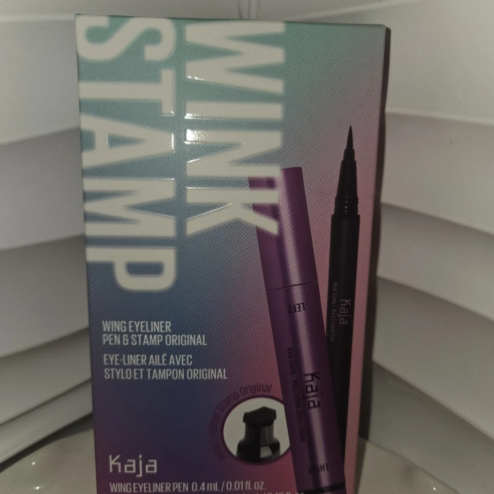 Kaja Wink Stamp Wing Eyeliner Pen & Stamp - Ink Black